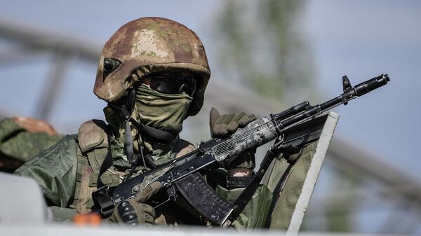 Военнослужащий ВС РФ в Запорожской области