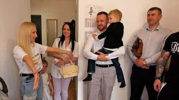 В Краснодаре запустили проект помощи семьям с Донбасса