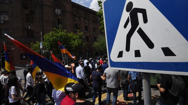 Митинг оппозиции в Ереване. 4 мая 2022