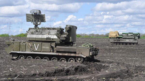 ЗРК Тор и  ЗРК Бук-М1 Вооруженных сил России работают на Харьковском направлении