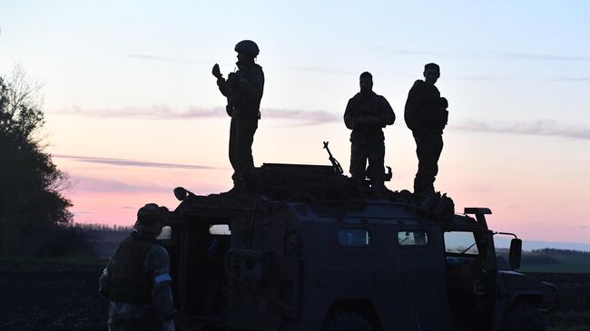 Работа разведгруппы Восточного военного округа на Харьковском направлении Работа разведгруппы Восточного военного округа на Харьковском направлении