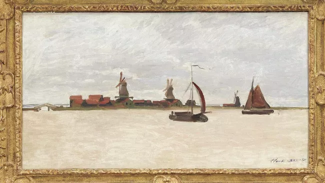Картина Клода Моне Вурзаан и Вестерхем