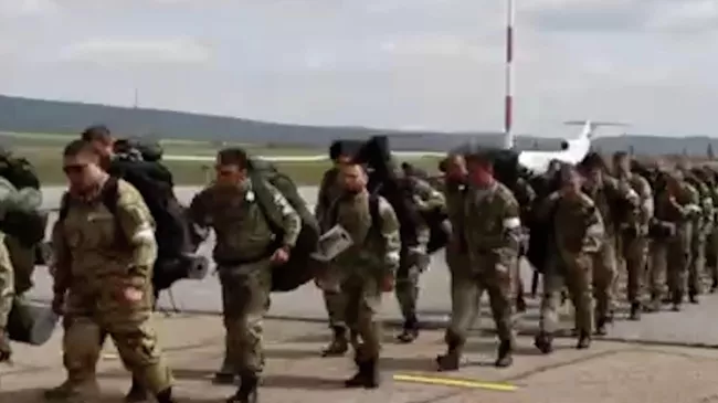 Новый отряд добровольцев из Чечни отправляется на Украину