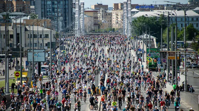 Московский весенний велофестиваль