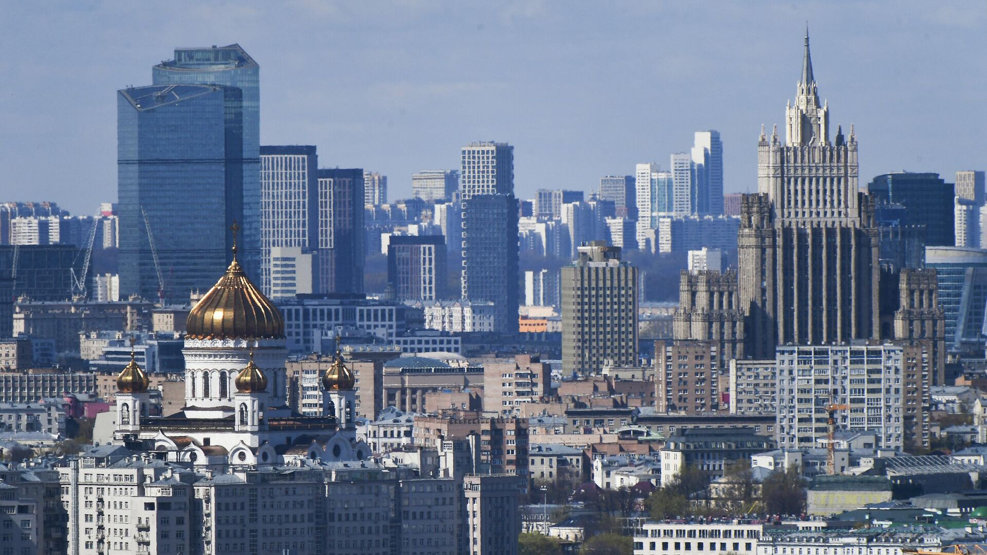 Здание Министерства иностранных дел РФ - РИА Новости, 1920, 28.11.2022