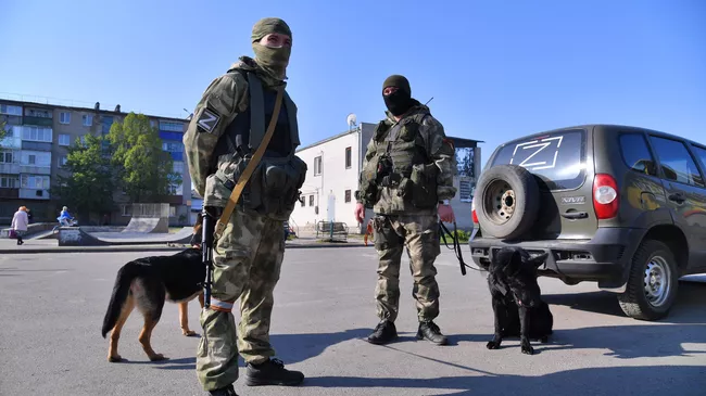Кинологи в Волчанске в Харьковской области