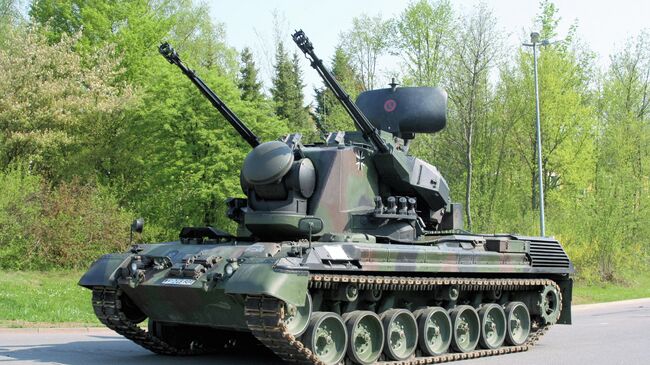 Германская самоходная зенитная установка Gepard