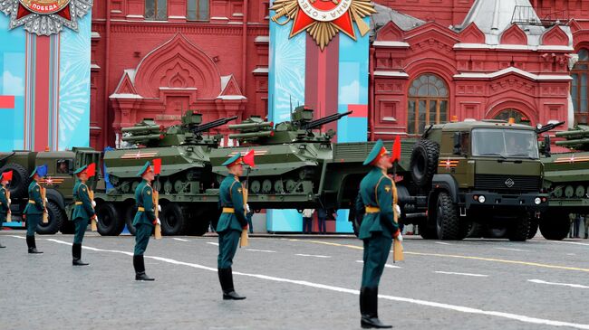 Парад Победы в Москве на Красной площади