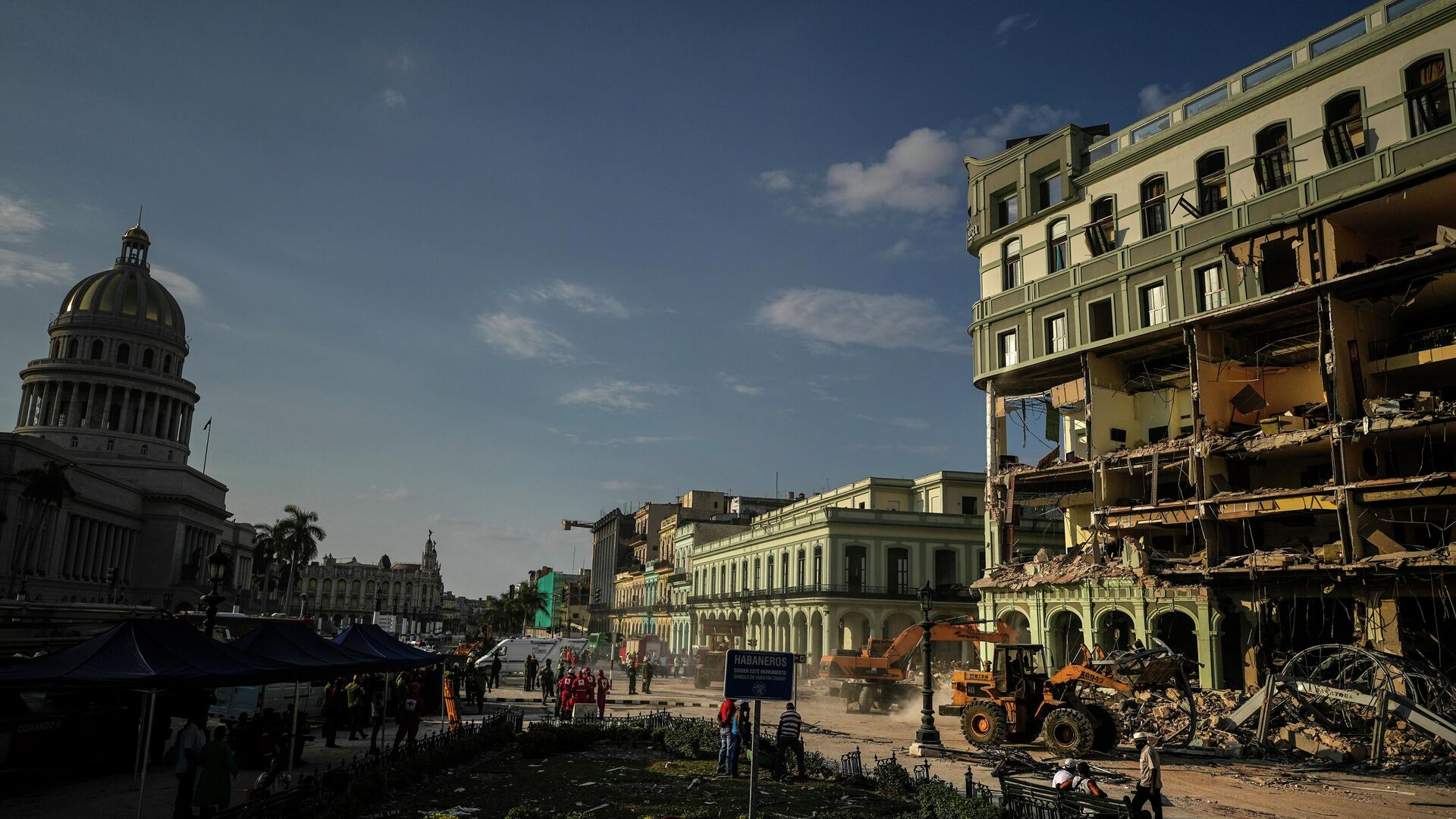 Взрыв газа в гаванской гостинице Saratoga - РИА Новости, 1920, 07.05.2022