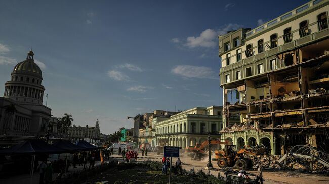 Взрыв газа в гаванской гостинице Saratoga