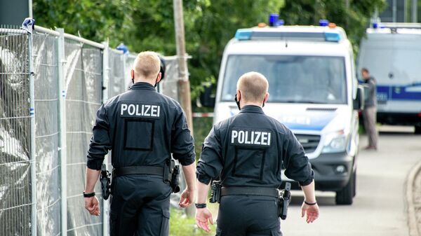 Сотрудники полиции Германии