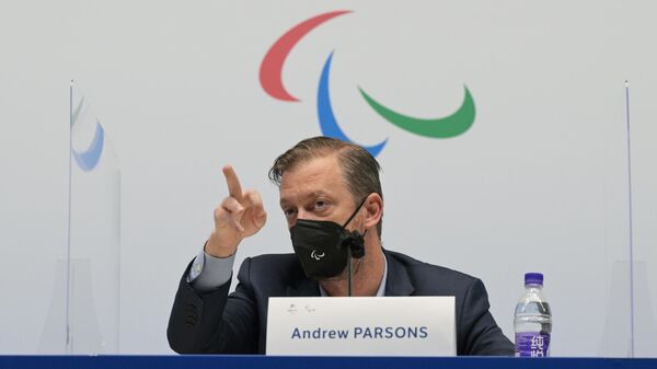 Президент Международного паралимпийского комитета Эндрю Парсонс 