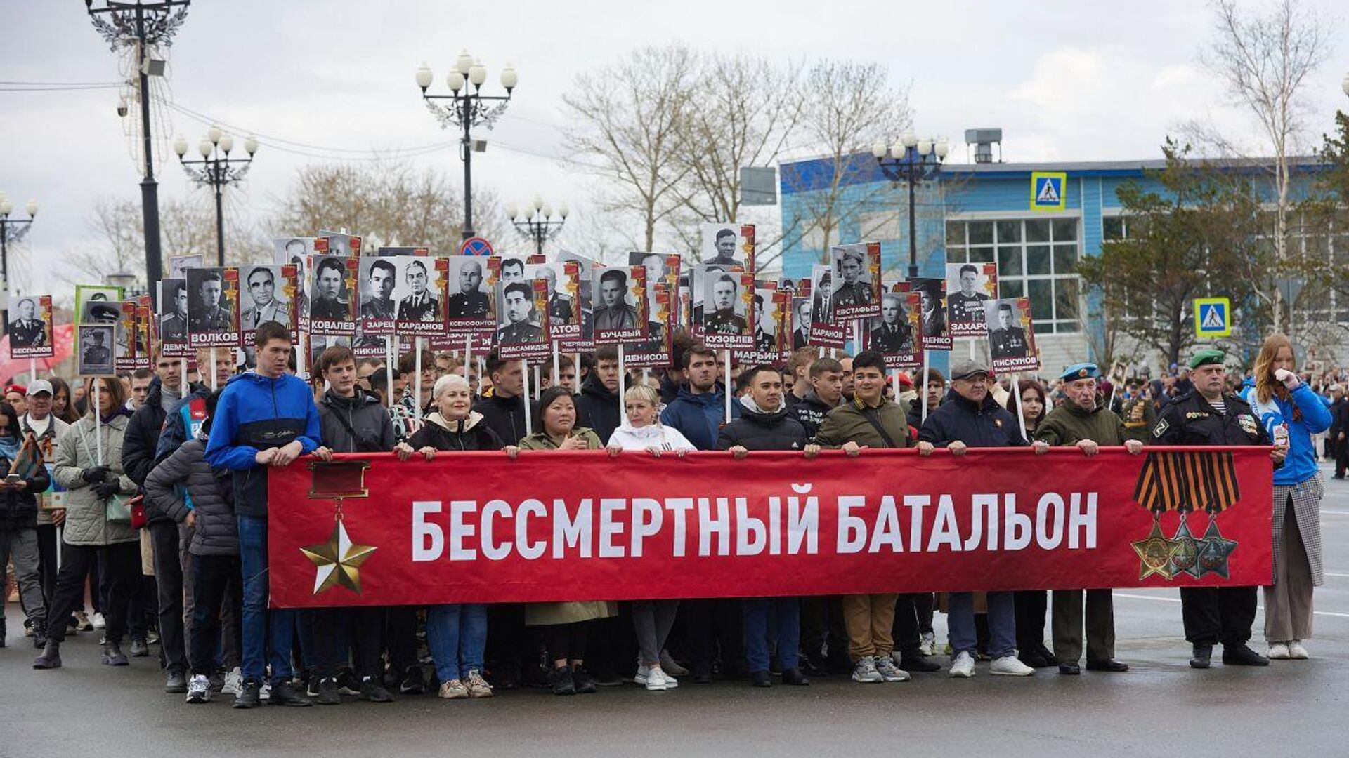 Бессмертный полк в день победы