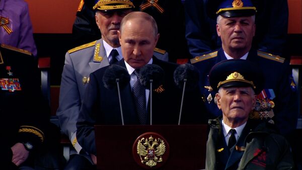 Чтобы в мире не было места палачам, карателям и нацистам – Путин обратился к ополченцам Донбасса