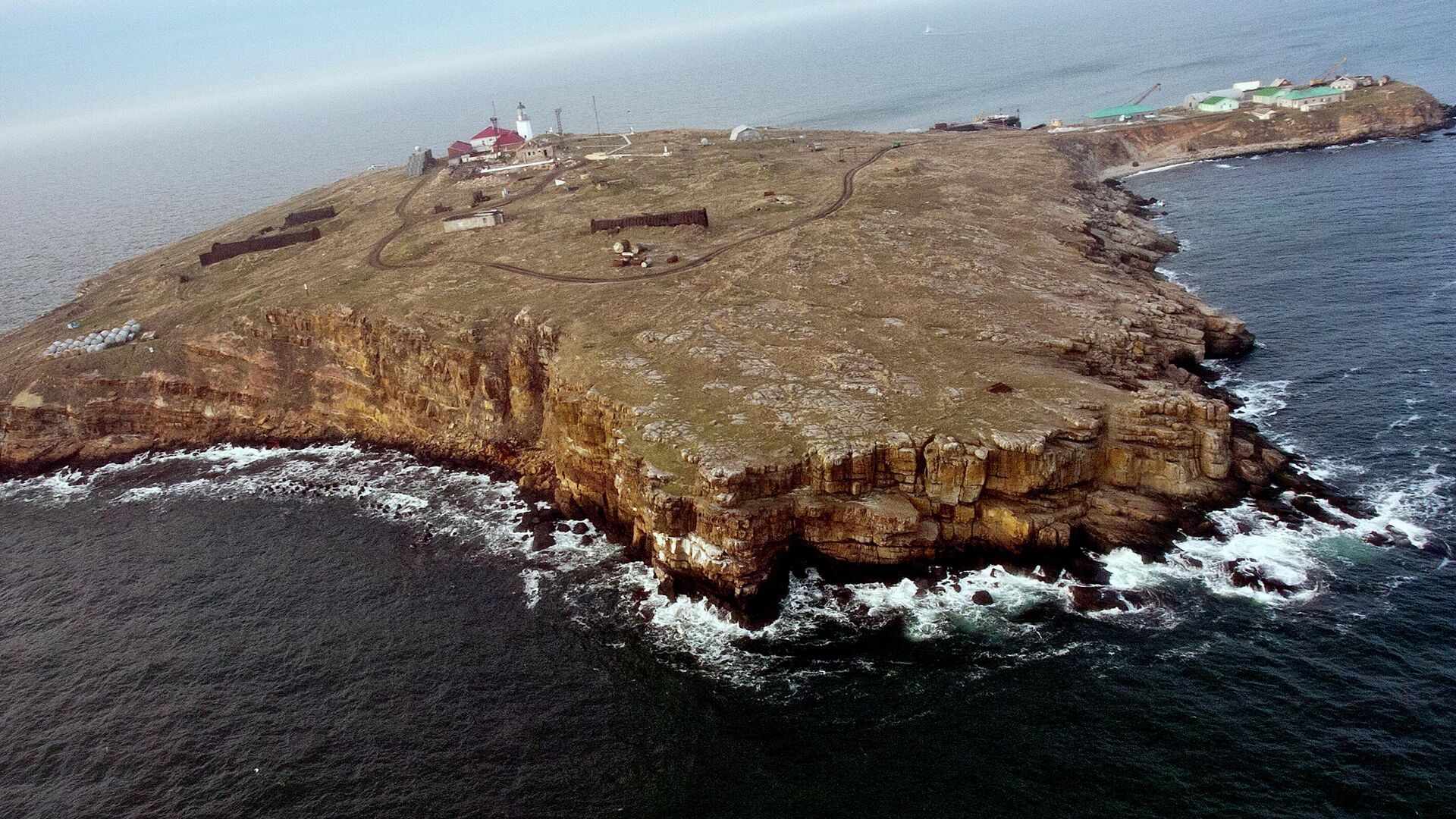 Остров Змеиный в Черном море - РИА Новости, 1920, 24.07.2022