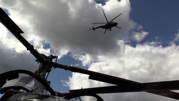 Боевая работа вертолетов армейской авиации. Видео Минобороны РФ