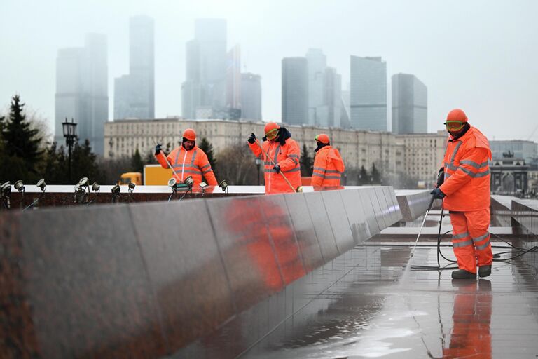 Общегородской субботник в Москве