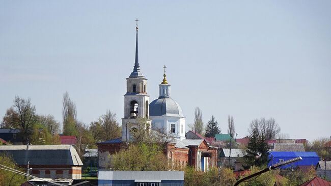 Церковь Рождества Пресвятой Богородицы (1789 г.). По легенде, здесь была ставка Тамерлана при осаде Ельца в 1395 году