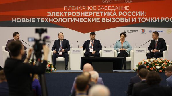 Участники Российского международного энергетического форума