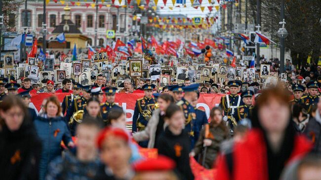 Более 92 тысяч жителей Верхневолжья участвовали в акции Бессмертный полк