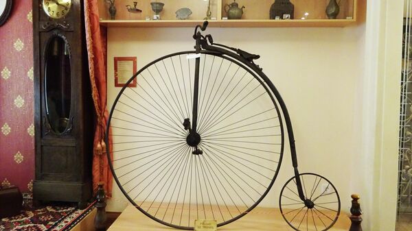 Краеведческий музей, велосипед 19 века