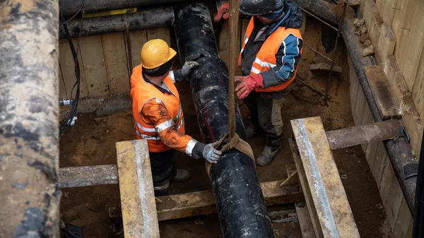 Реконструкция газопровода низкого давления в московском районе Покровское-Стрешнево