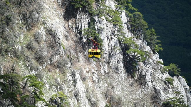 Канатная дорога Мисхор  Ай-Петри в Крыму