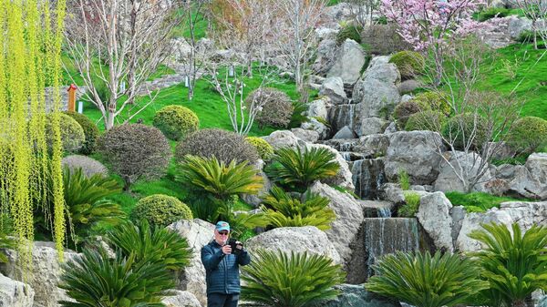 Японский сад Шесть чувств на территории санаторно-курортного комплекса Mriya Resort & SPA в Крыму