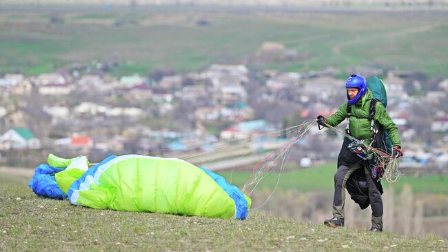 Полеты на парапланах участников клуба Crimea.Paraplan в Крыму