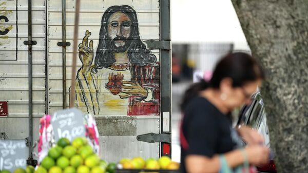 Женщина на рынке в Рио-де-Жанейро