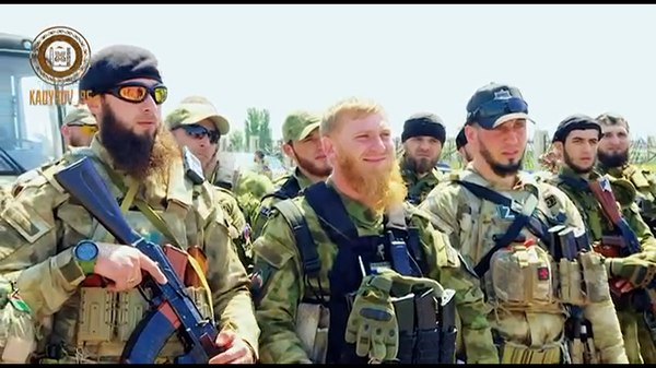 Отправка на Украину добровольцев из Чечни для участия в спецоперации
