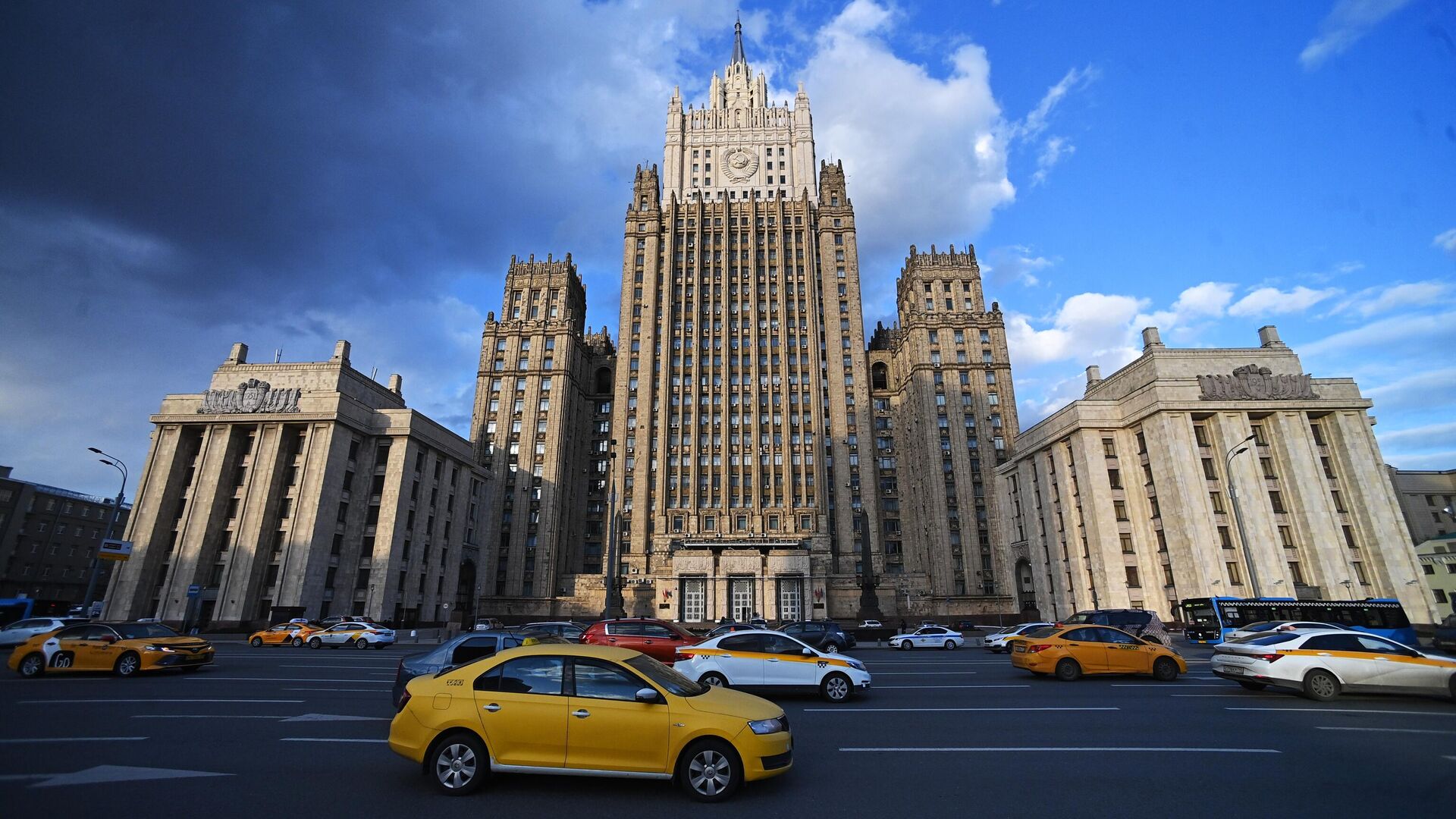 Здание Министерства иностранных дел РФ в Москве - РИА Новости, 1920, 06.07.2023