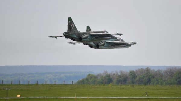 Самолеты Су-25, задействованные в специальной военной операции