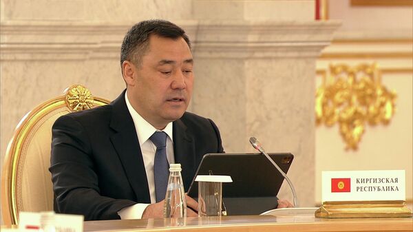 Президент Киргизии о необходимости выработать общие подходы для смягчения санкционных последствий