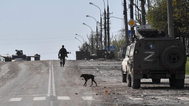 Военнослужащий НМ ДНР