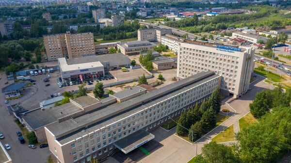 Главный корпус Новгородского Государственного Университета в Великом Новгороде