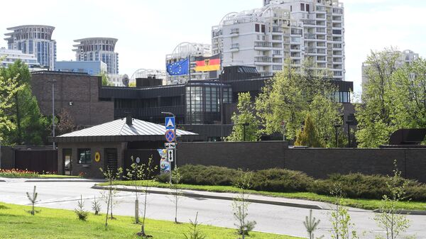Здание посольства Германии в Москве