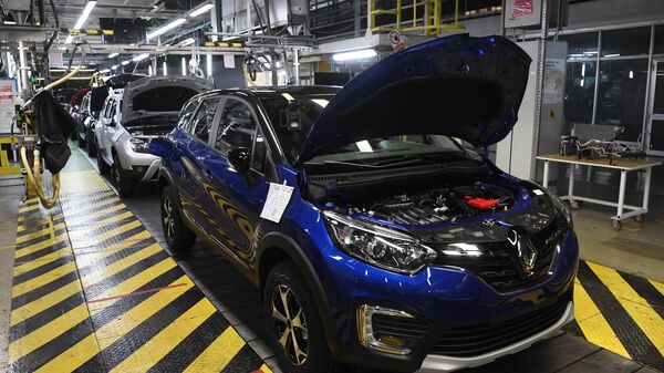 Завод по производству автомобилей Renault в Москве