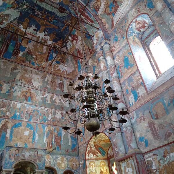 Фрески в кремлевских храмах Фрески в кремлевских храмах