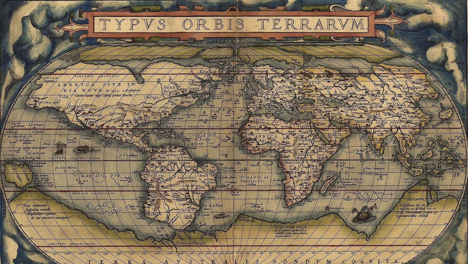 Первый атлас Theatrum Orbis Terrarum - РИА Новости, 1920, 21.05.2022