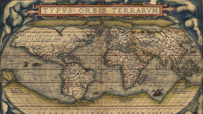 Первый атлас Theatrum Orbis Terrarum