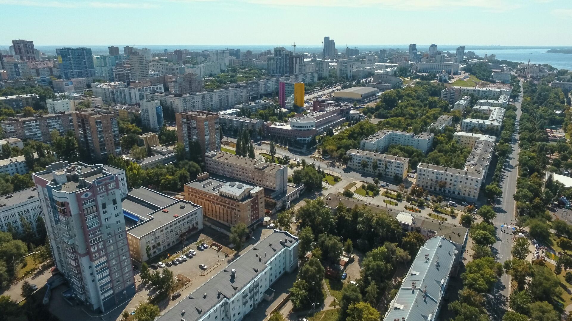 Вид на центр Самары - РИА Новости, 1920, 18.05.2022
