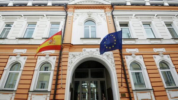Здание посольства Испании в Москве
