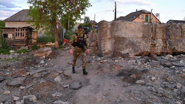 Поселок Казачья Лопань в Харьковской области