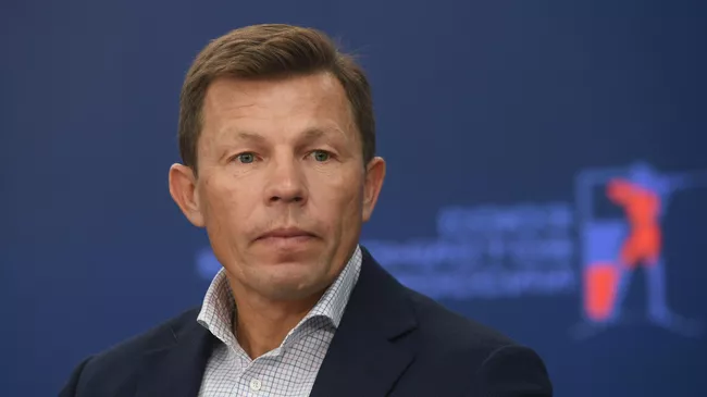 Президент Союза биатлонистов России Виктор Майгуров