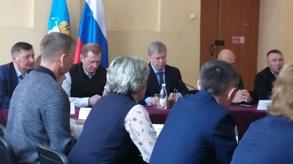 Встреча губернатора Ульяновской области Алексея Русских с председателями ТОС Майнского района