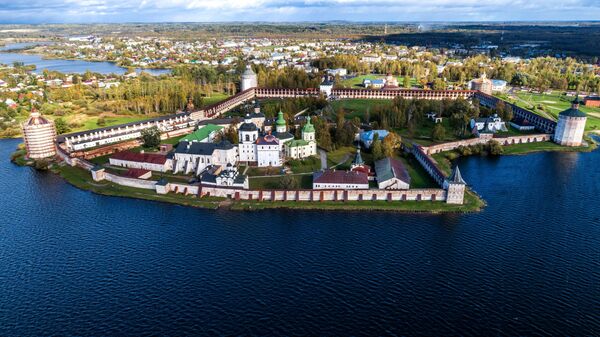 Кирилло-Белозерский монастырь в селе Горицы Вологодской области