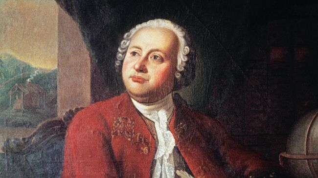 Репродукция портрета Михаила Ломоносова