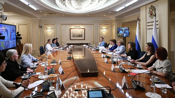 Встреча председателя Совета Федерации Валентины Матвиенко с женщинами-экспортерами