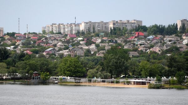 Вид на реку Днепр и Херсон. Архивное фото